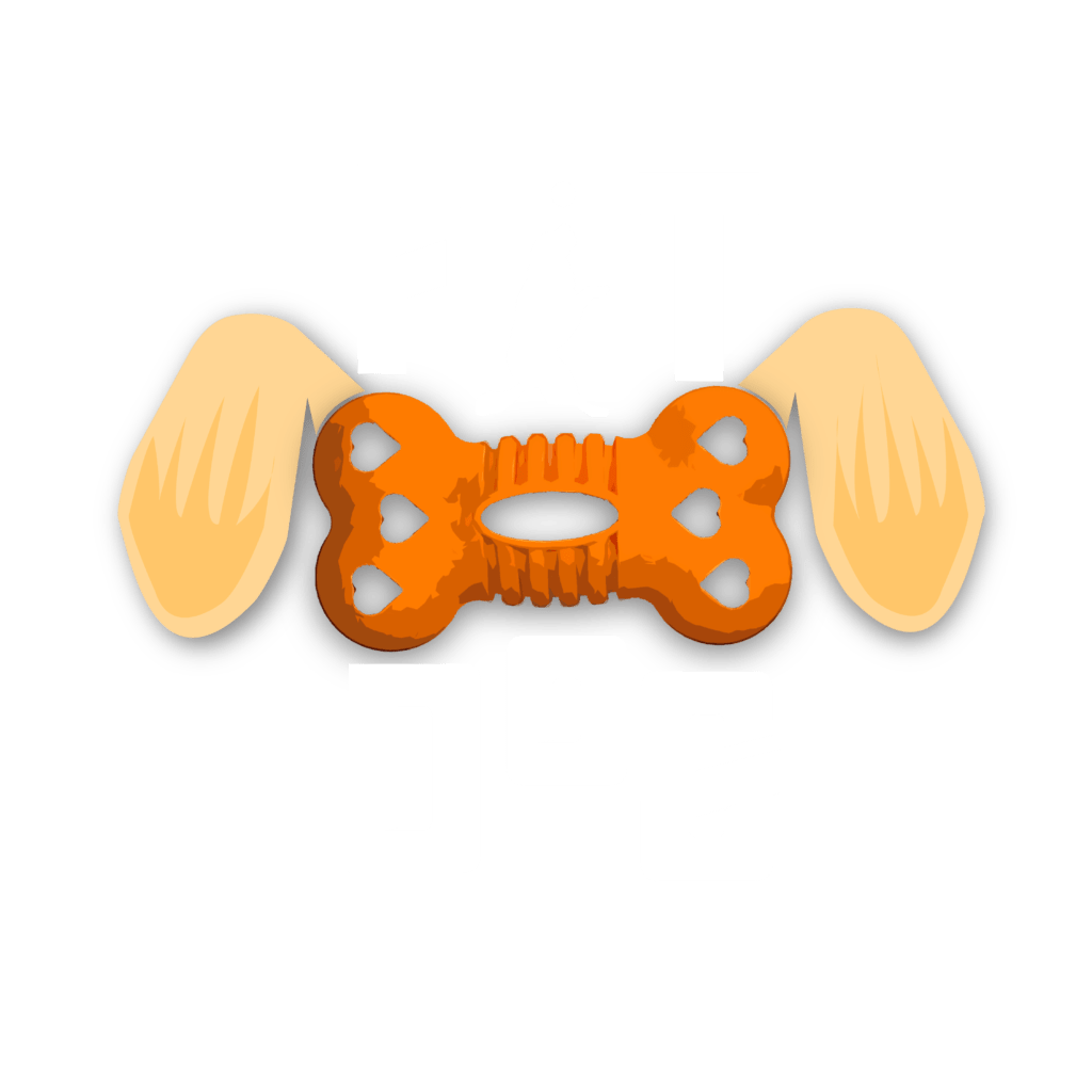 a logo for a dog